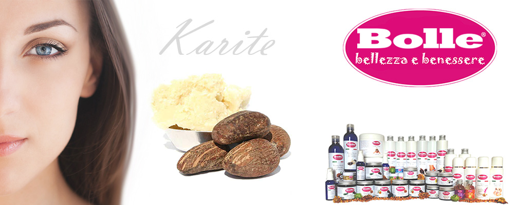 Bolle cosmetici
                                                  con burro di karit